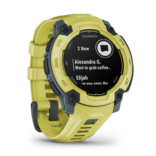Reloj Garmin Instinct E - 45mm Amarillo con Correa Amarilla 010-02933-01