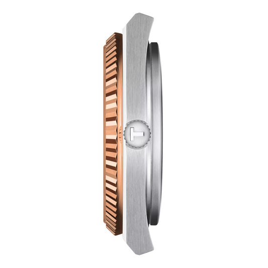 Reloj Tissot PRX Powermatic 80 Steel & 18K Gold Bezel T931.407.41.291.00