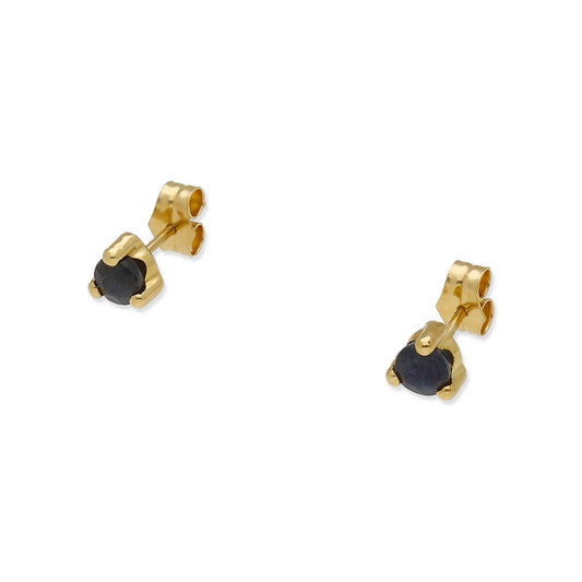 Pendientes Naira de Zafiro en Oro de 18K