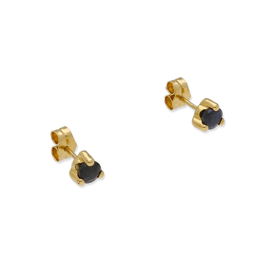 Pendientes Naira de Zafiro en Oro de 18K