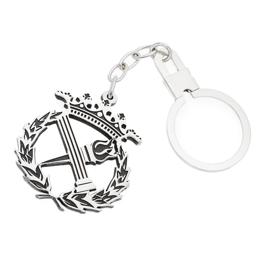 Llavero Insignia de Filosofía en Plata de Ley 925