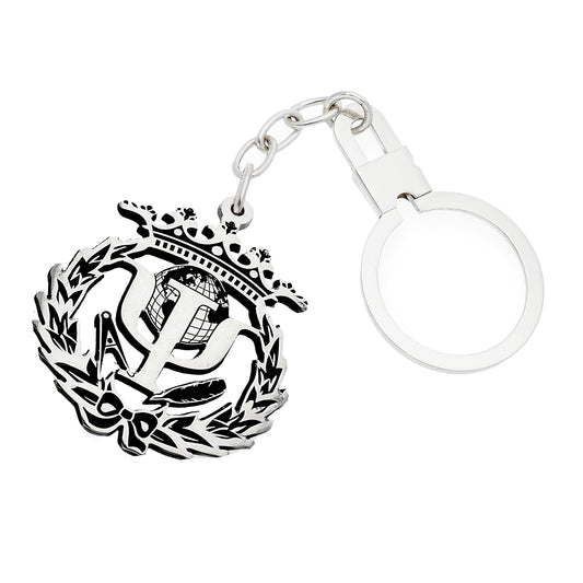 Llavero Insignia de Psicopedagogía en Plata de Ley 925