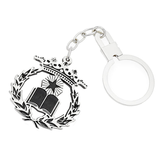 Llavero Insignia de Notaría en Plata de Ley 925