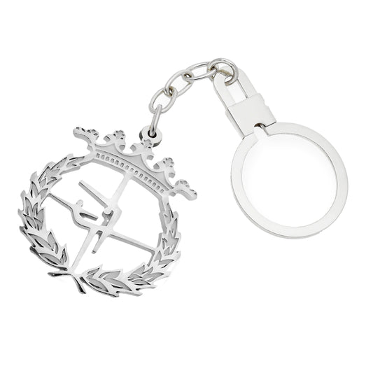 Llavero Insignia de Ciencias del Deporte en Plata de Ley 925