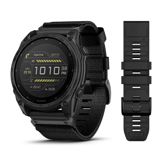 Reloj Garmin Tactix 8 - 51mm Solar Elite con Calculadora Applied Ballistics Ultralight 010-03407-11