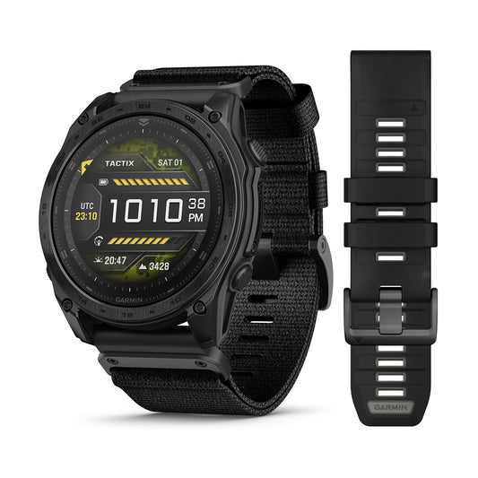 Reloj Garmin Tactix 8 - 51mm AMOLED con Calculadora Applied Ballistics Ultralight 010-03406-01