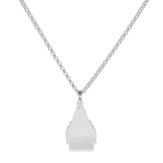 Collar con Colgante de Nazareno en Plata de Ley 925