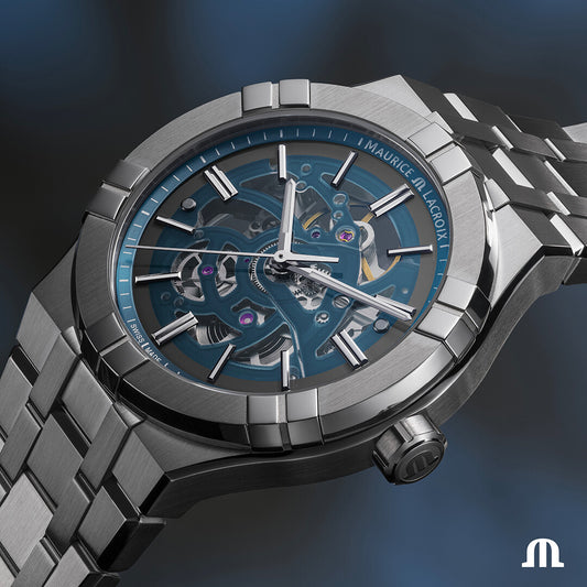 Reloj Maurice Lacroix Aikon Automatic Skeleton AI6008-SS002-031-1