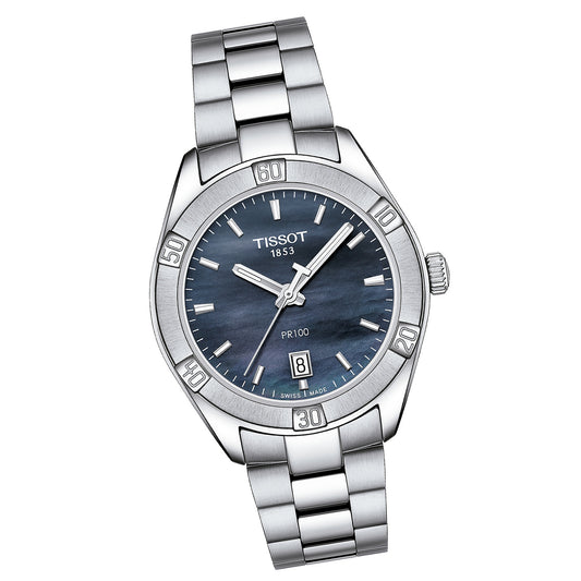 Reloj Tissot PR 100 Sport Chic T101.910.11.121.00