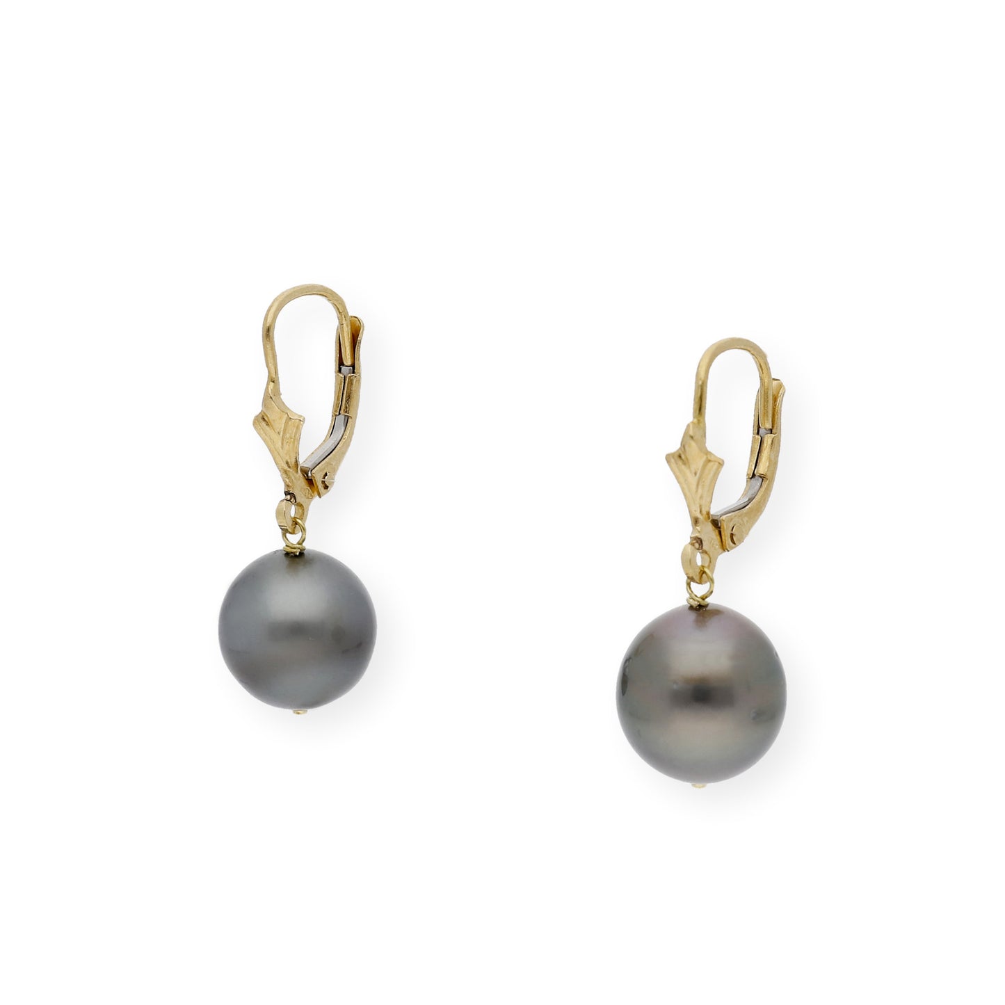 Pendientes Balista en Oro de Ley 18K con Perlas Tahití