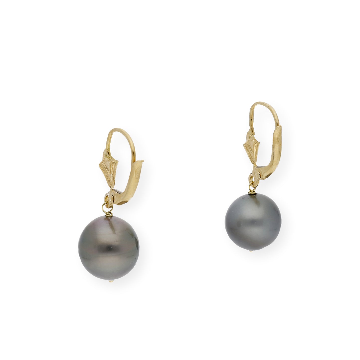 Pendientes Balista en Oro de Ley 18K con Perlas Tahití