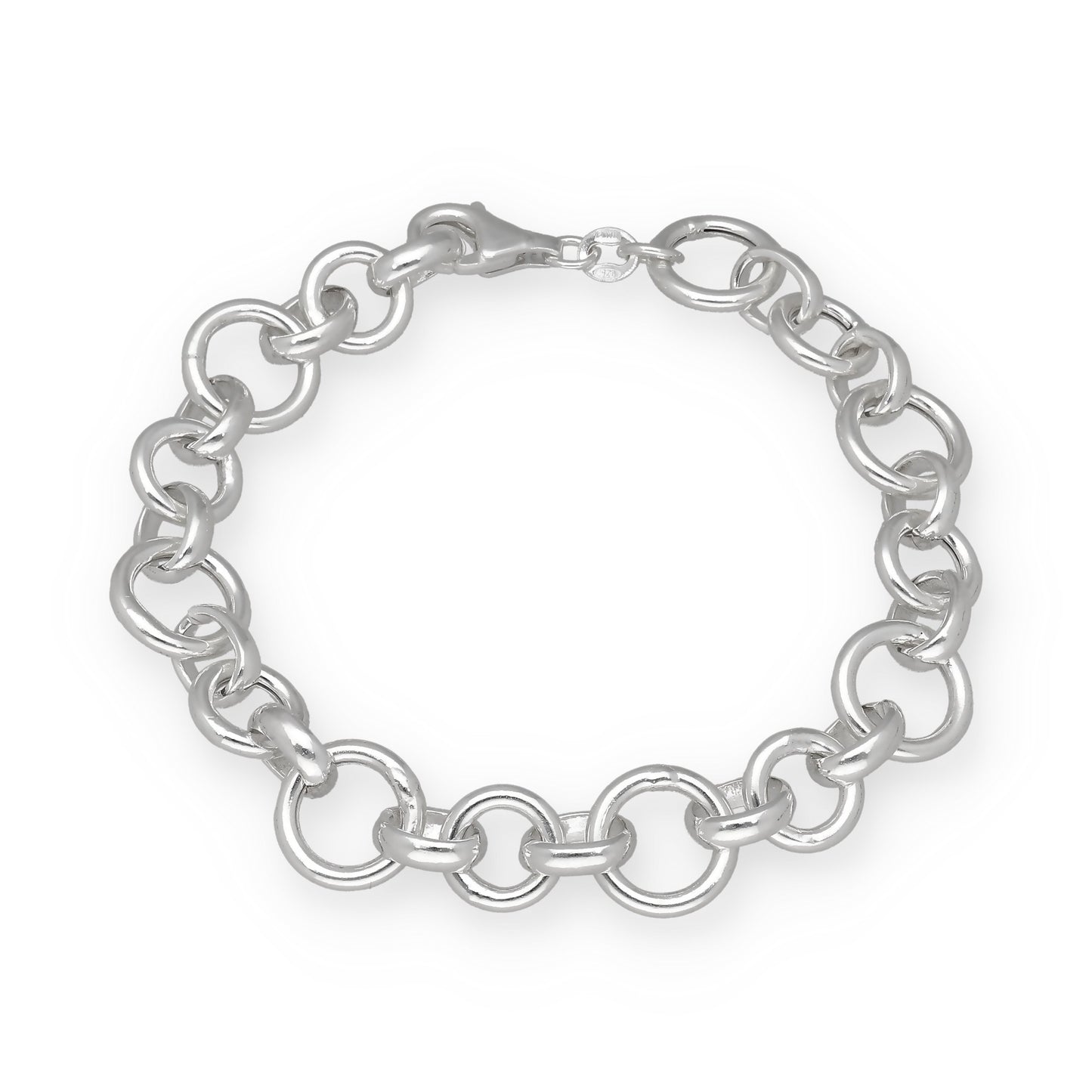 Pulsera Rolo de Plata de Ley 925
