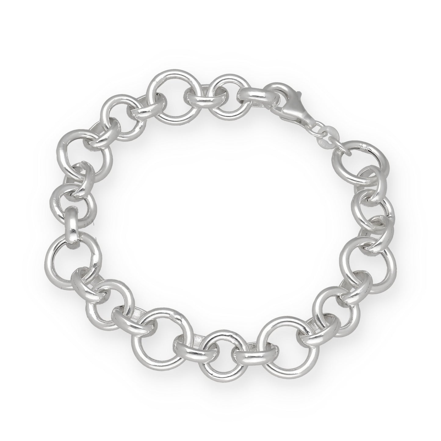 Pulsera Rolo de Plata de Ley 925