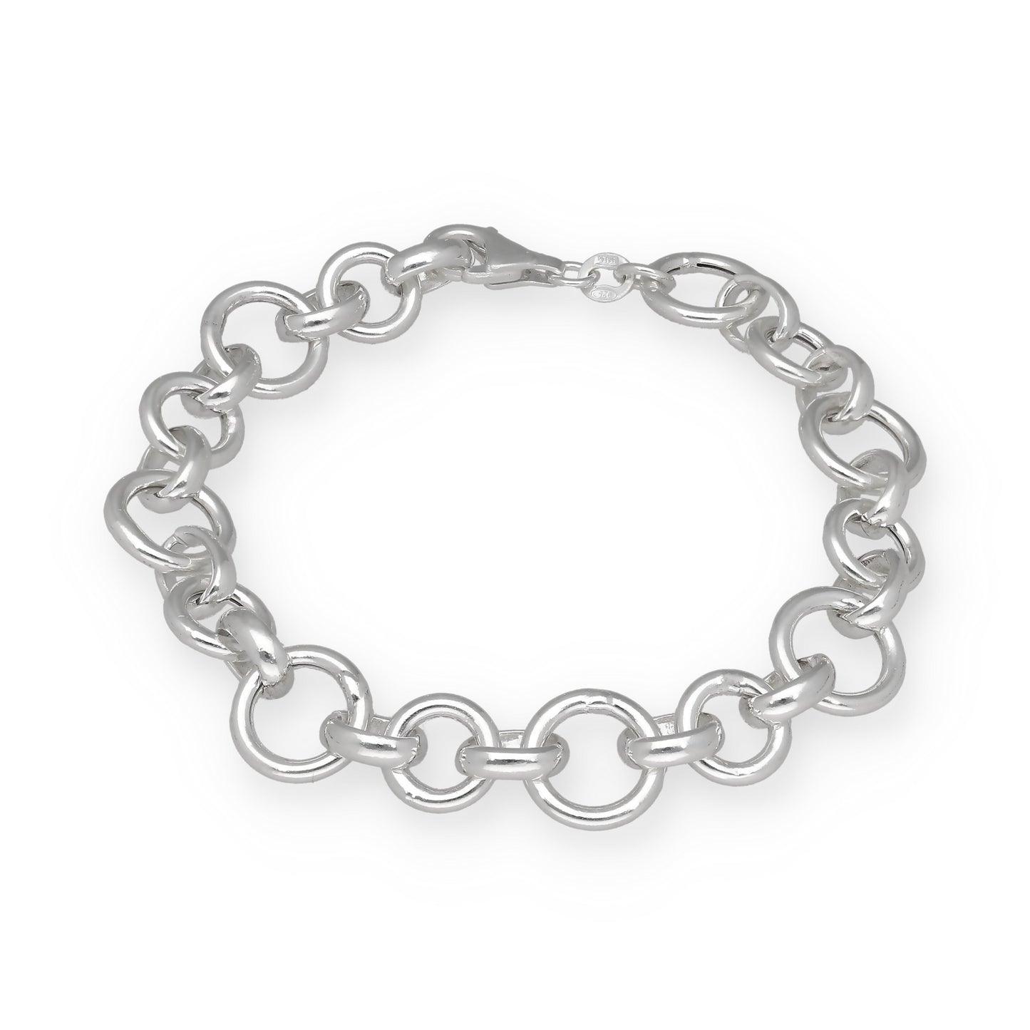 Pulsera Rolo de Plata de Ley 925