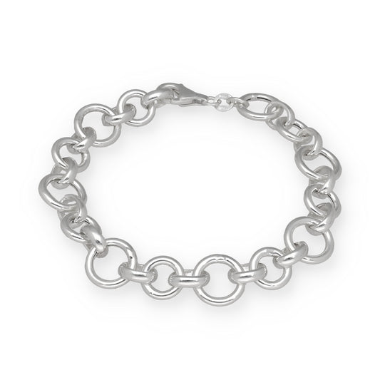 Pulsera Rolo de Plata de Ley 925