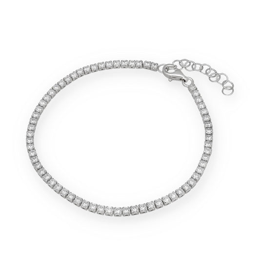 Pulsera Riviere en Plata de Ley 925 con Circonitas