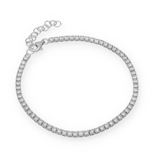 Pulsera Riviere en Plata de Ley 925 con Circonitas
