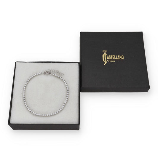Pulsera Riviere en Plata de Ley 925 con Circonitas