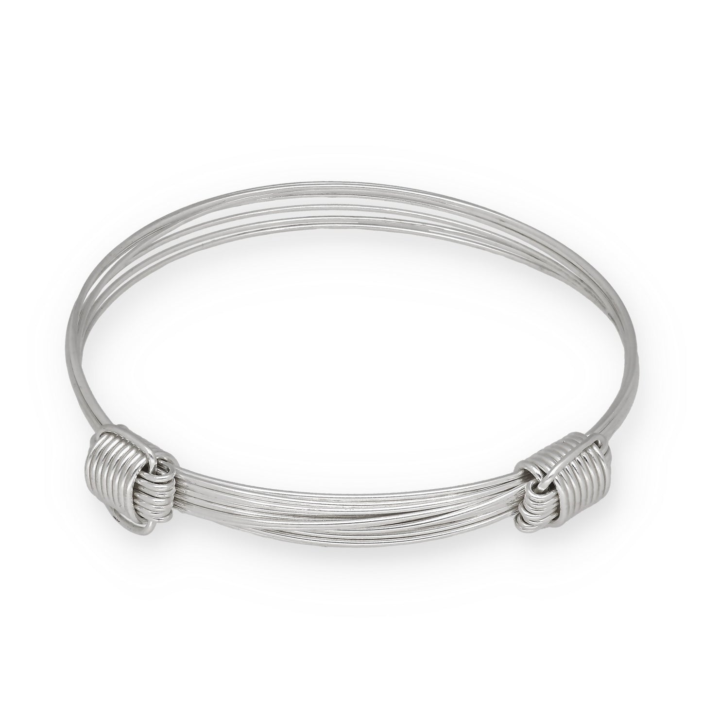 Pulsera de Nudos Africanos en Plata de Ley