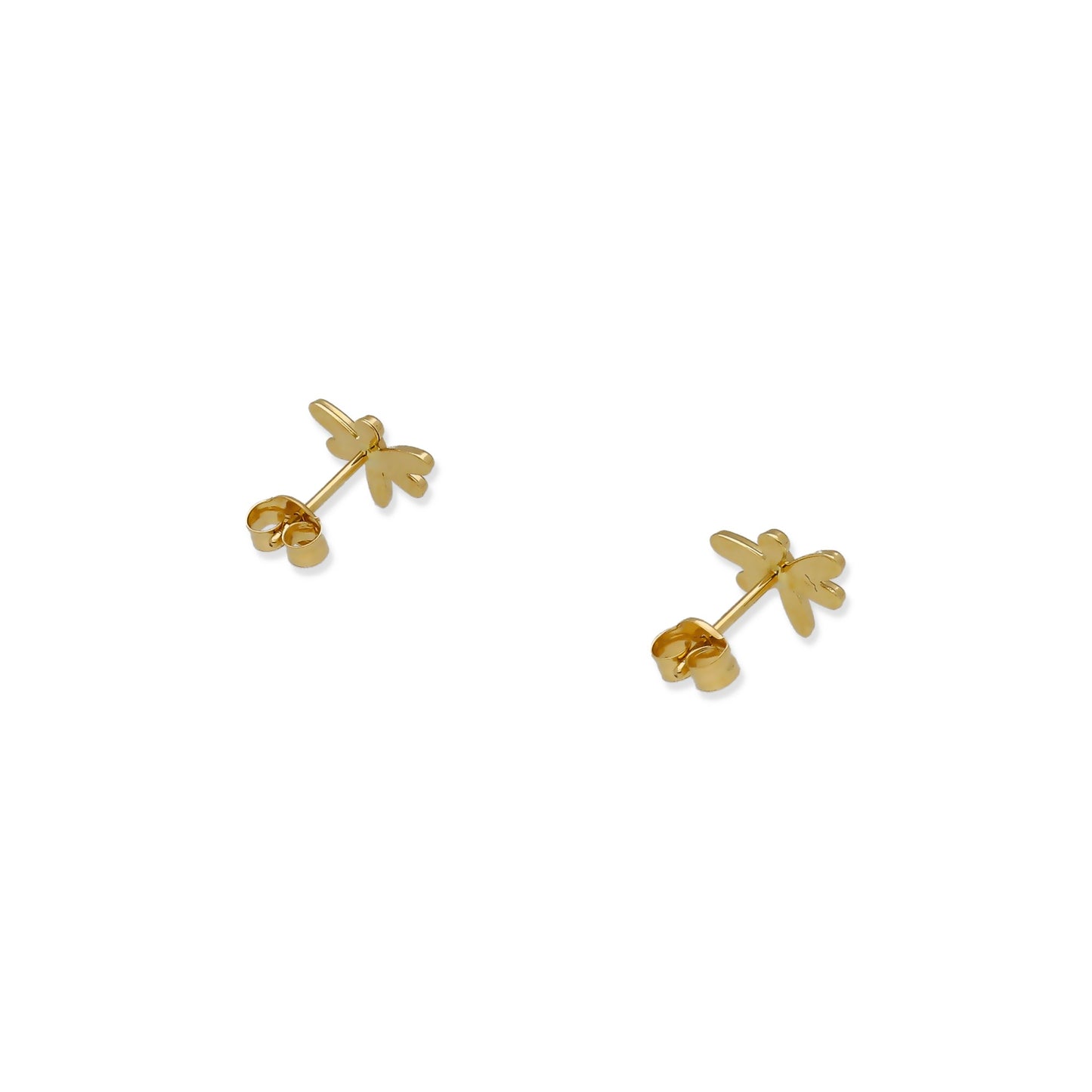 Pendientes de Oro con Diseño de Libélulas Modelo Luam