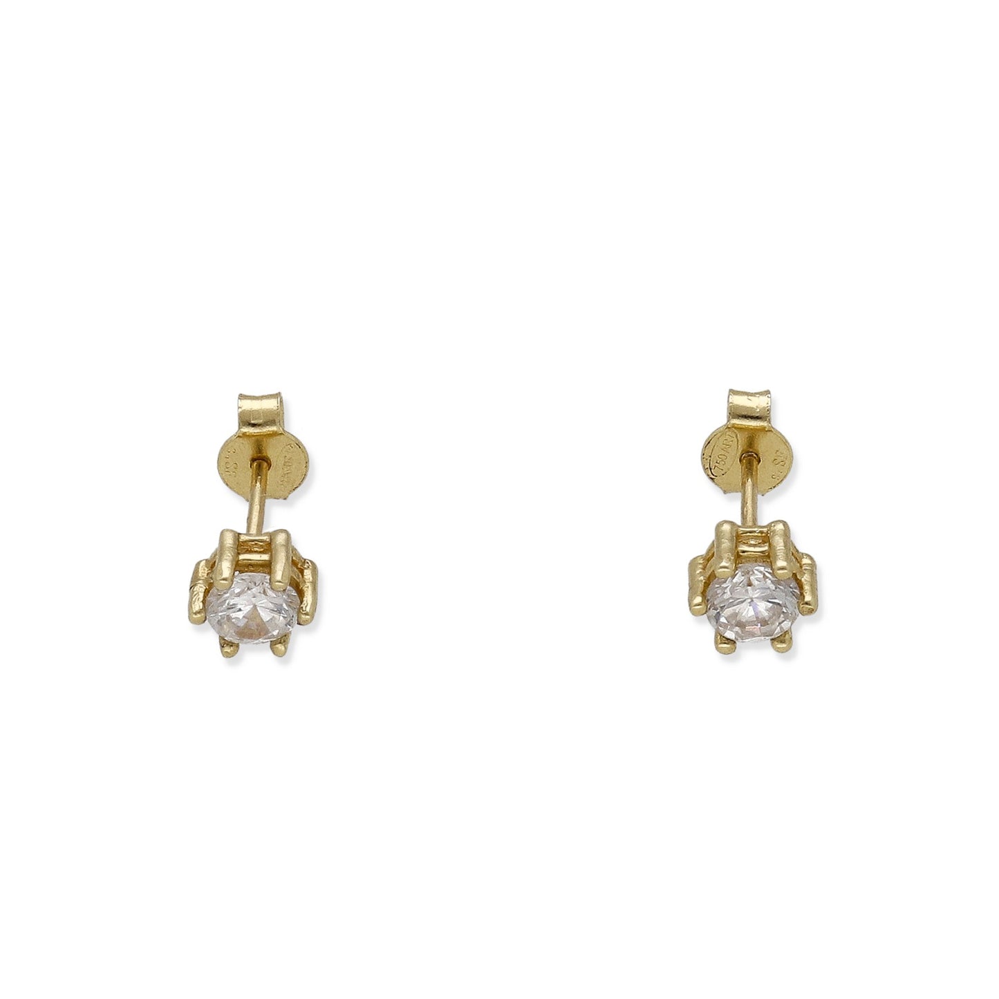 Pendientes Mercier Oro 18k y 1CT de Diamantes Certificado IGI