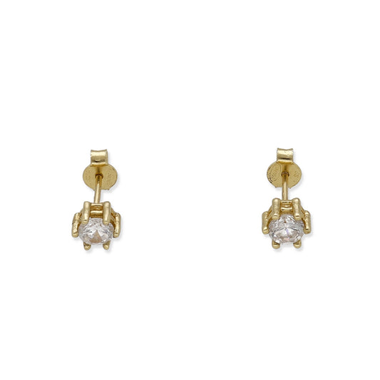 Pendientes Mercier Oro 18k y 1CT de Diamantes Certificado IGI