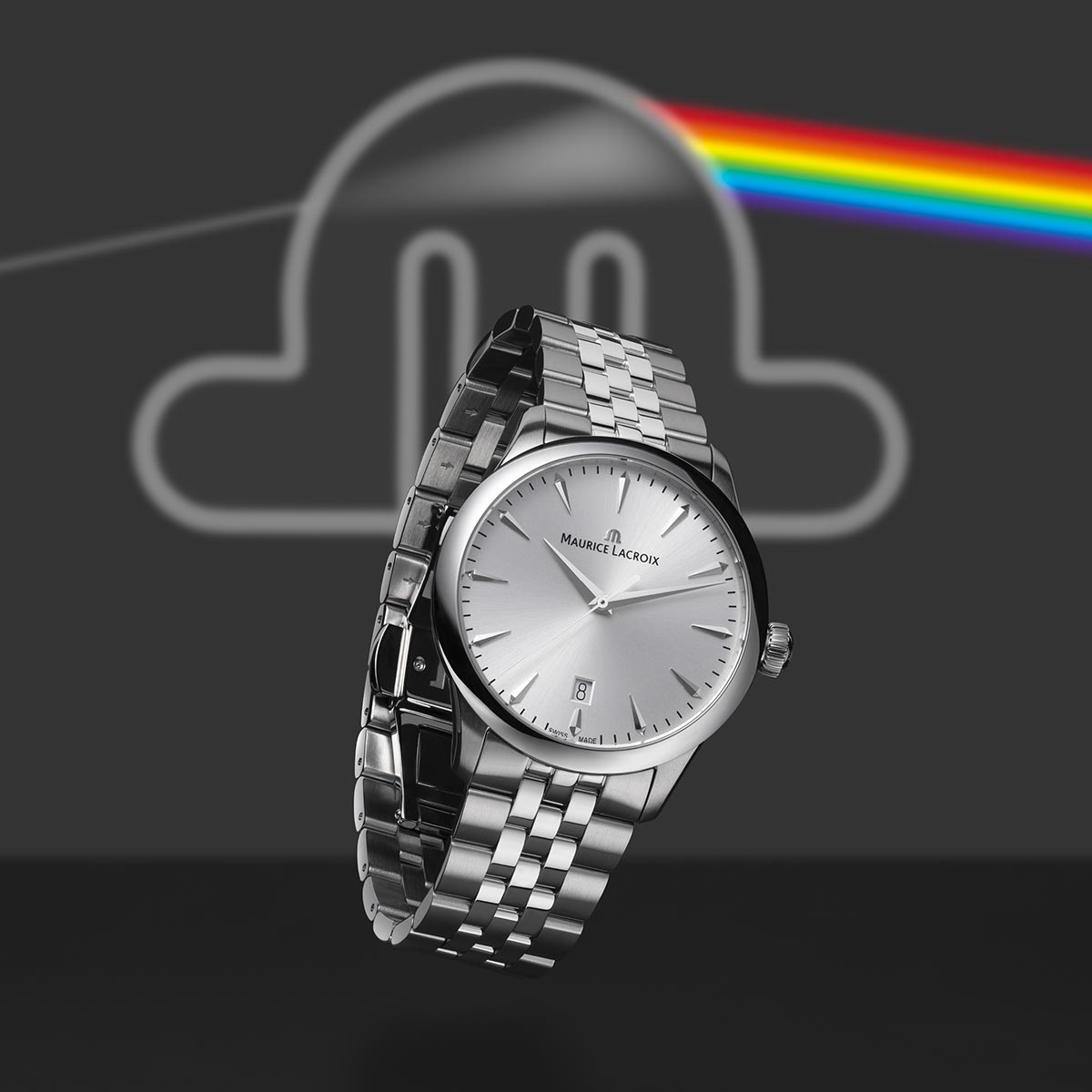 Reloj Maurice Lacroix 1975 Quartz 39mm 751007-SS002-130-1