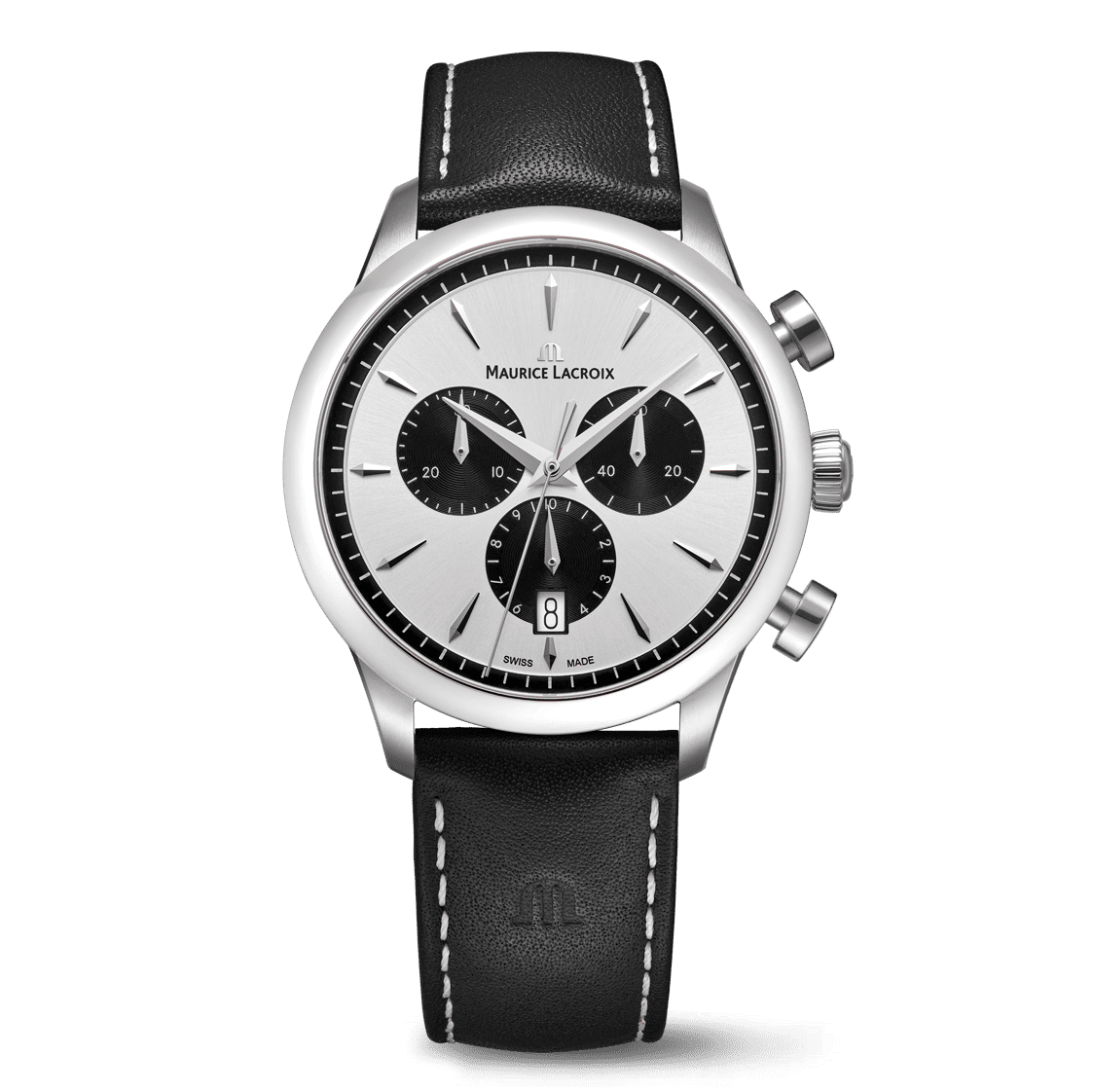 Reloj Maurice Lacroix 1975 Quartz Chronograph 40mm 751038-SS001-130-2