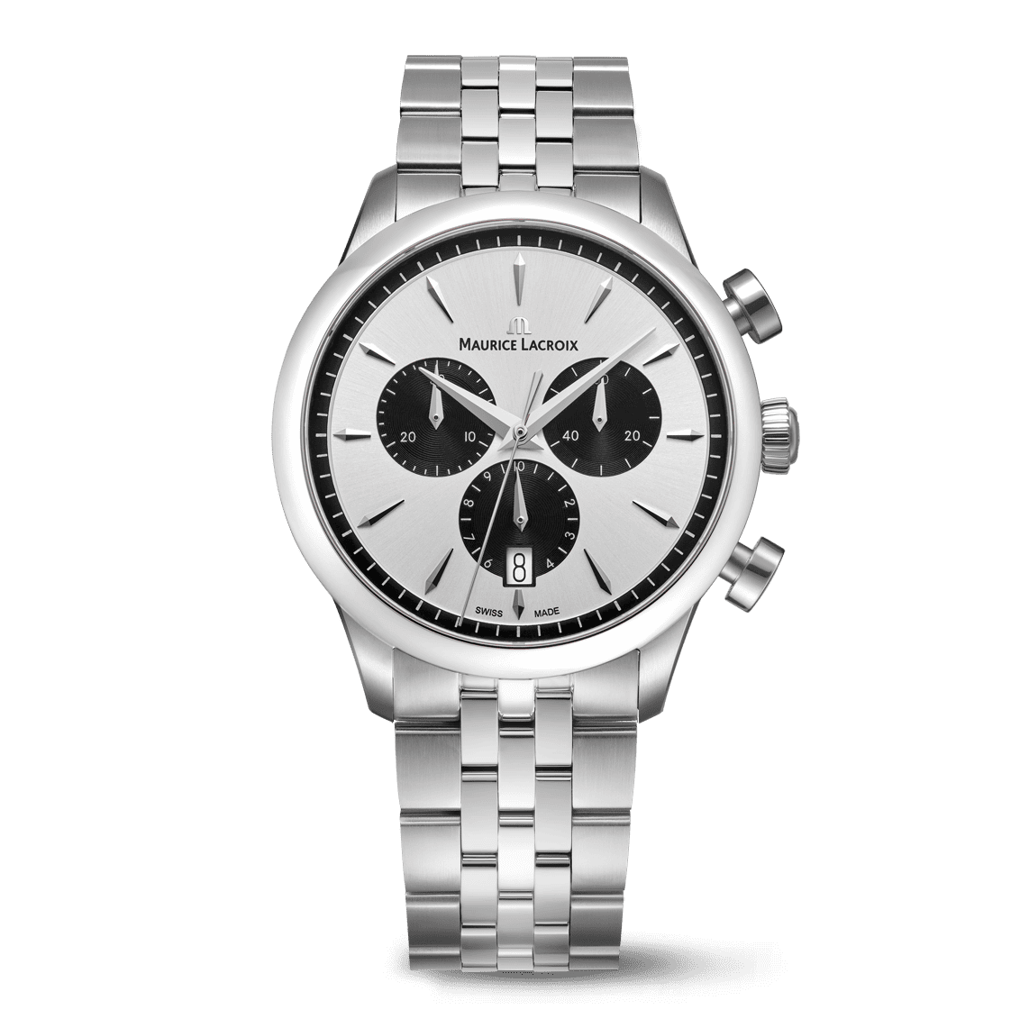 Reloj Maurice Lacroix 1975 Quartz Chronograph 40mm 751038-SS002-130-1