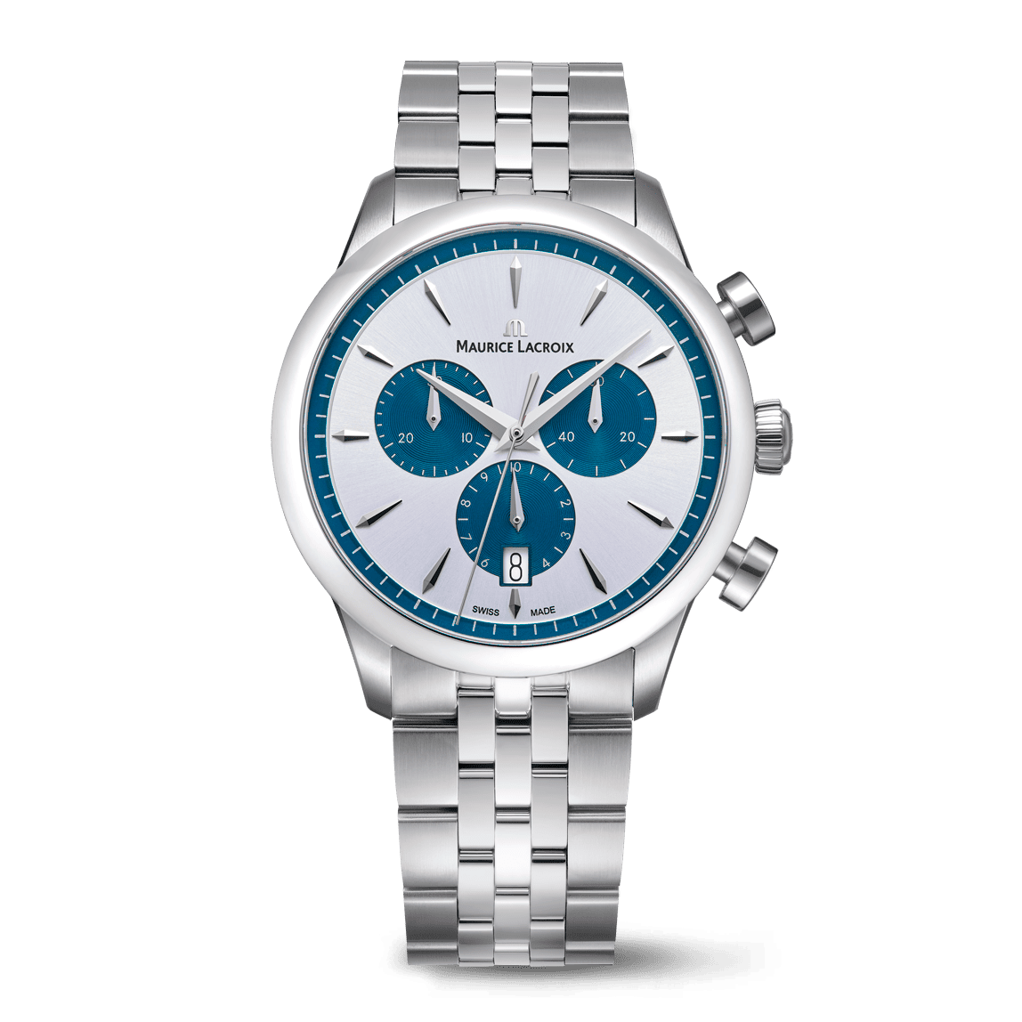 Reloj Maurice Lacroix 1975 Quartz Chronograph 40mm 751038-SS002-131-1