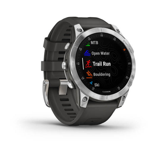 Reloj Garmin epix (Gen 2) Acero color plata gris 010-02582-01