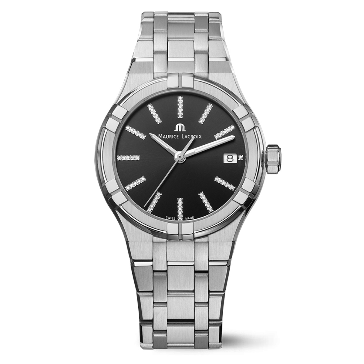 Reloj Maurice Lacroix AIKON QUARTZ DATE 35MM AI1106-SS002-350-1