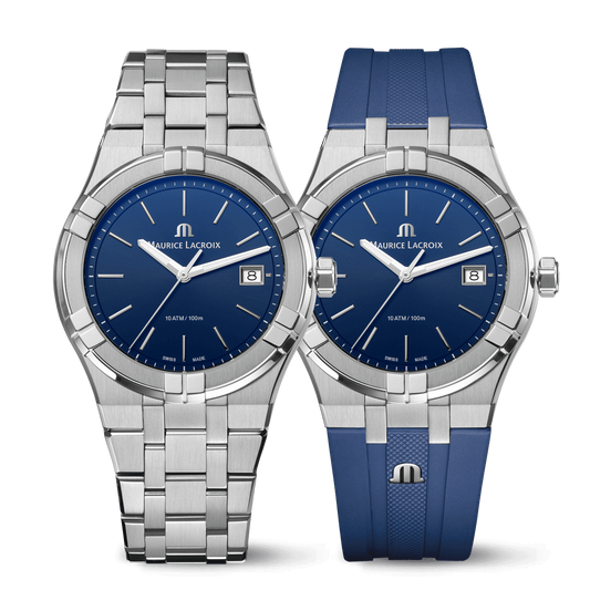Reloj Maurice Lacroix Aikon Quartz Date 40mm AI1108-SS00F-430-C