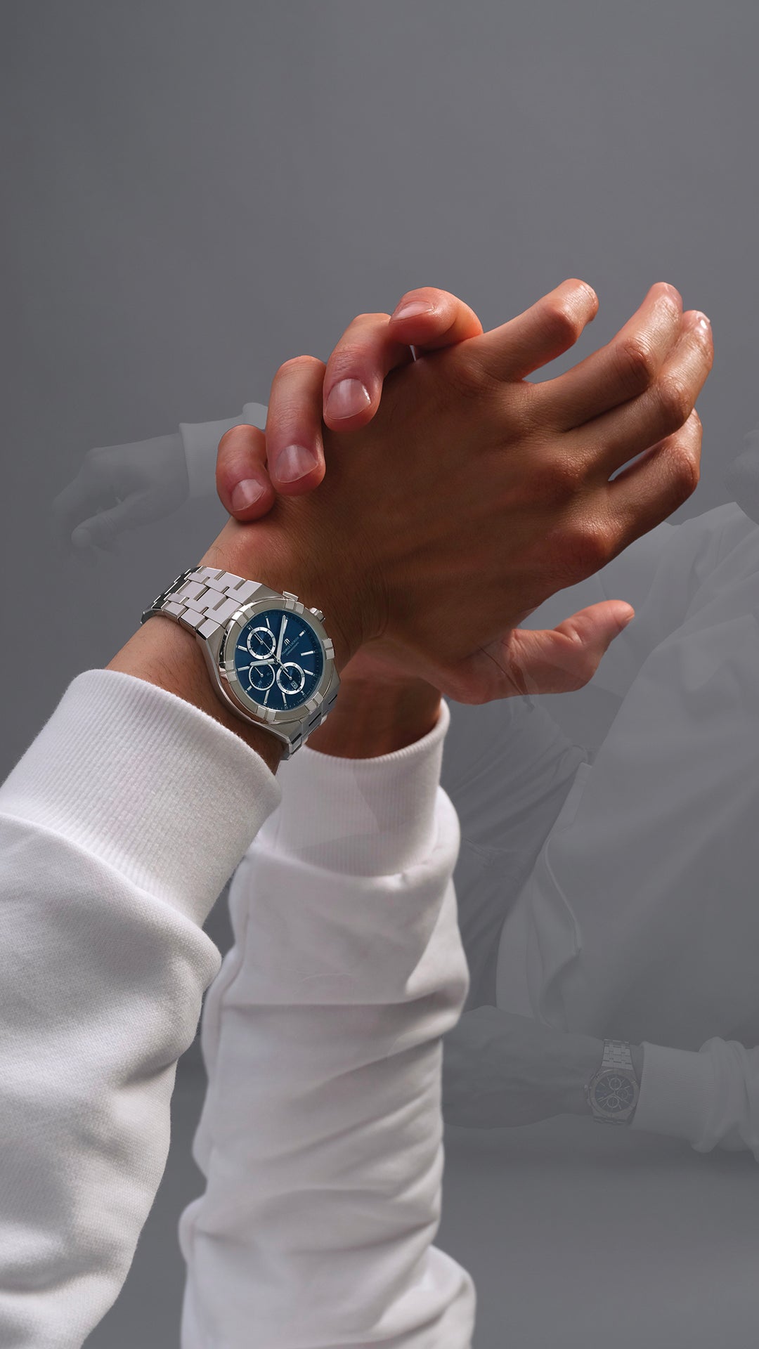 Reloj Maurice Lacroix AIKON QUARTZ CHRONOGRAPH AI1118-SS002-430-1