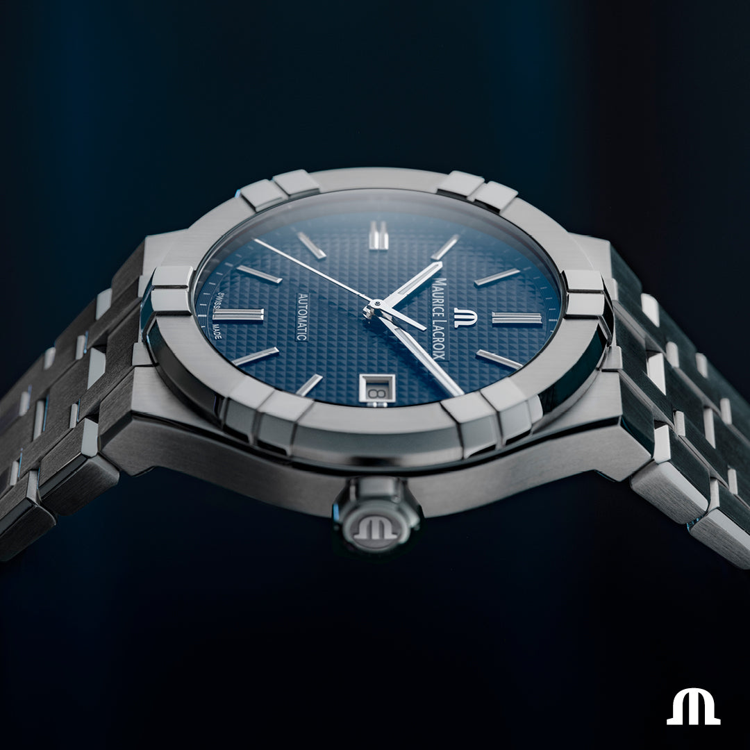 Reloj Maurice Lacroix AIKON AUTOMATIC DATE 42MM AI6008-SS002-430-1