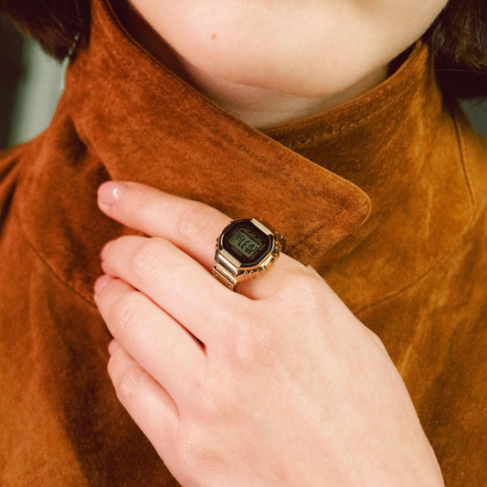 Anillo-Reloj Casio CRW-001G-9ER