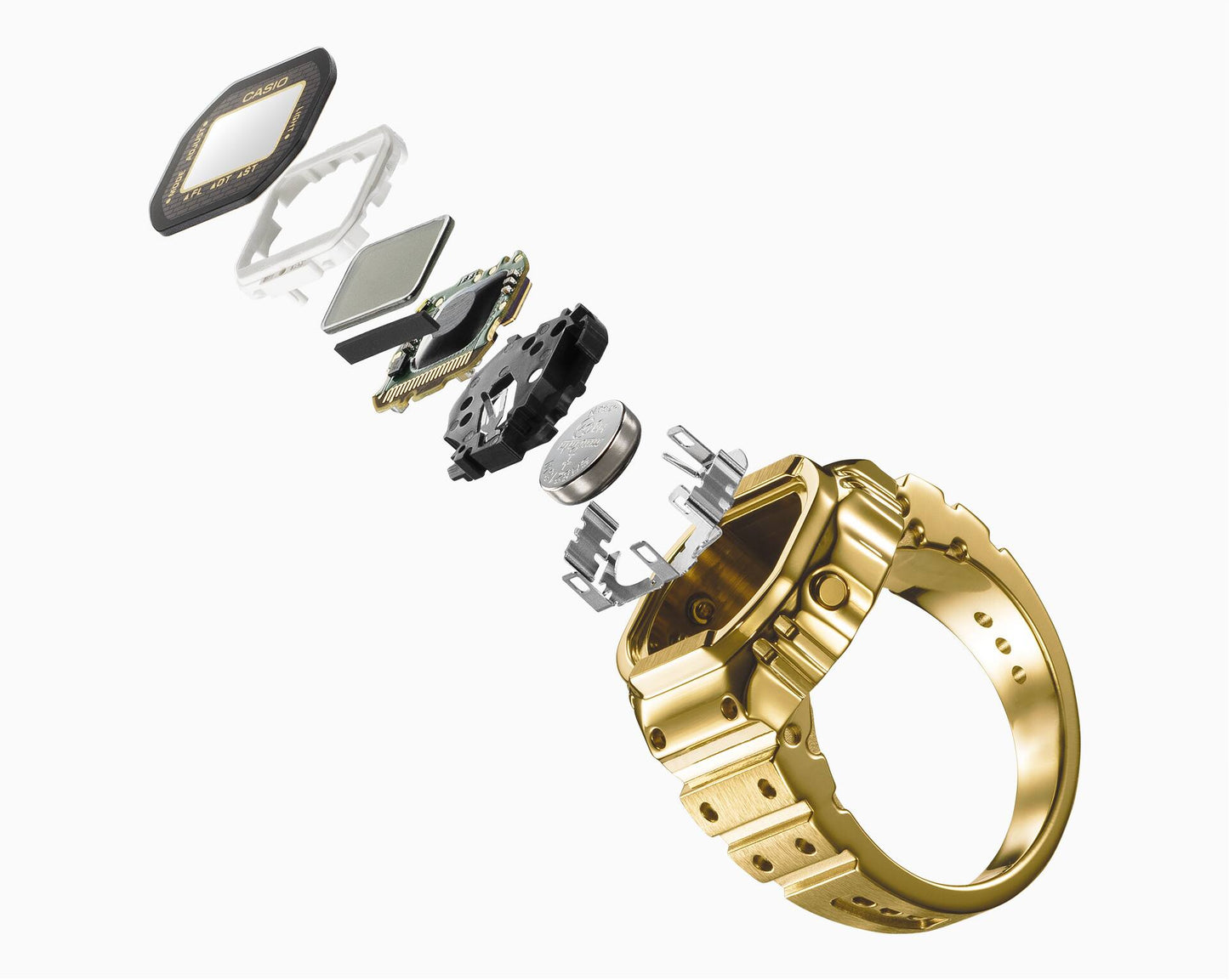 Anillo-Reloj Casio CRW-001G-9ER