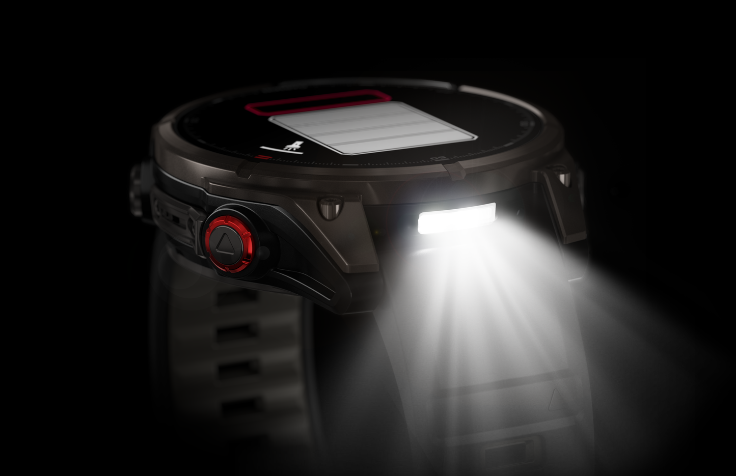 Reloj Garmin Fénix 8 PRO - 47mm Amoled Sapphire Titanio DLC Correa Silicona Negra 010-03198-01
