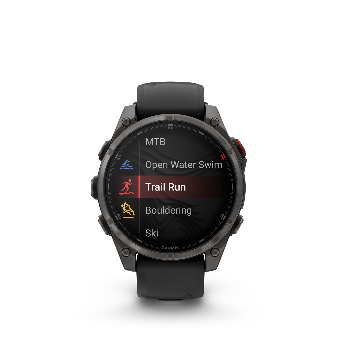 Reloj Garmin Fénix 8 PRO - 47mm Amoled Sapphire Titanio DLC Correa Silicona Negra 010-03198-01
