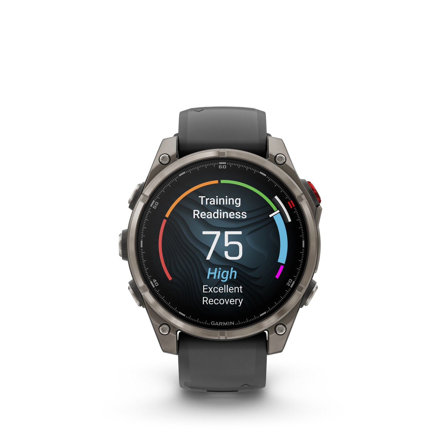 Reloj Garmin Fénix 8 PRO - 47mm Amoled Sapphire Titanio Correa Silicona Negra/Gris 010-03198-11