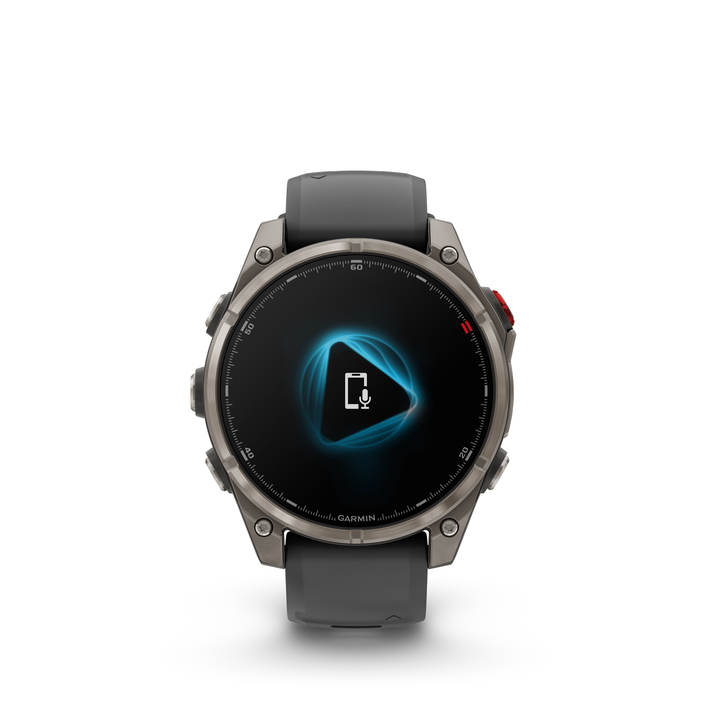 Reloj Garmin Fénix 8 PRO - 47mm Amoled Sapphire Titanio Correa Silicona Negra/Gris 010-03198-11