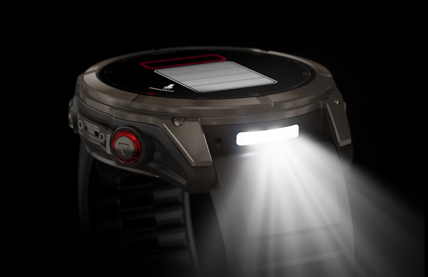 Reloj Garmin Fénix 8 PRO - 51mm Amoled Sapphire Titanio Correa Silicona Negra/Gris 010-03199-11