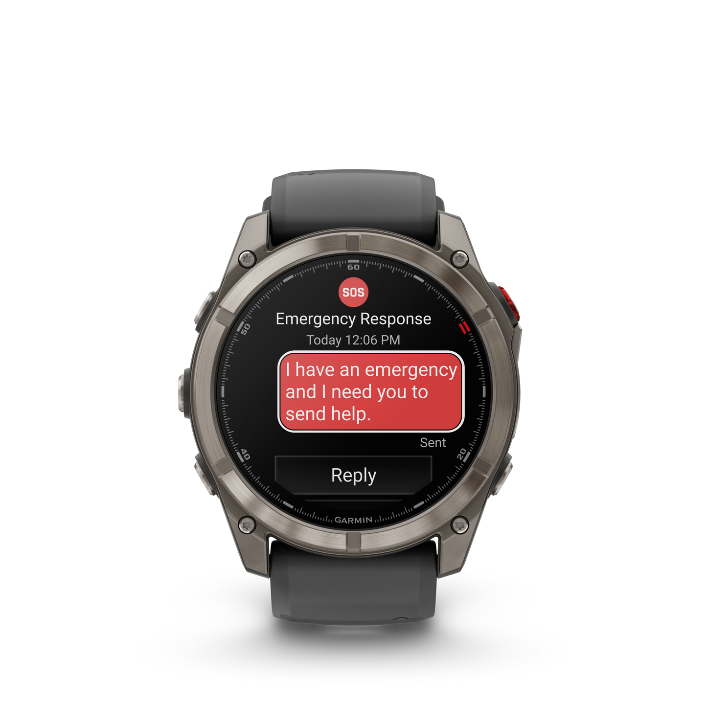 Reloj Garmin Fénix 8 PRO - 51mm Amoled Sapphire Titanio Correa Silicona Negra/Gris 010-03199-11