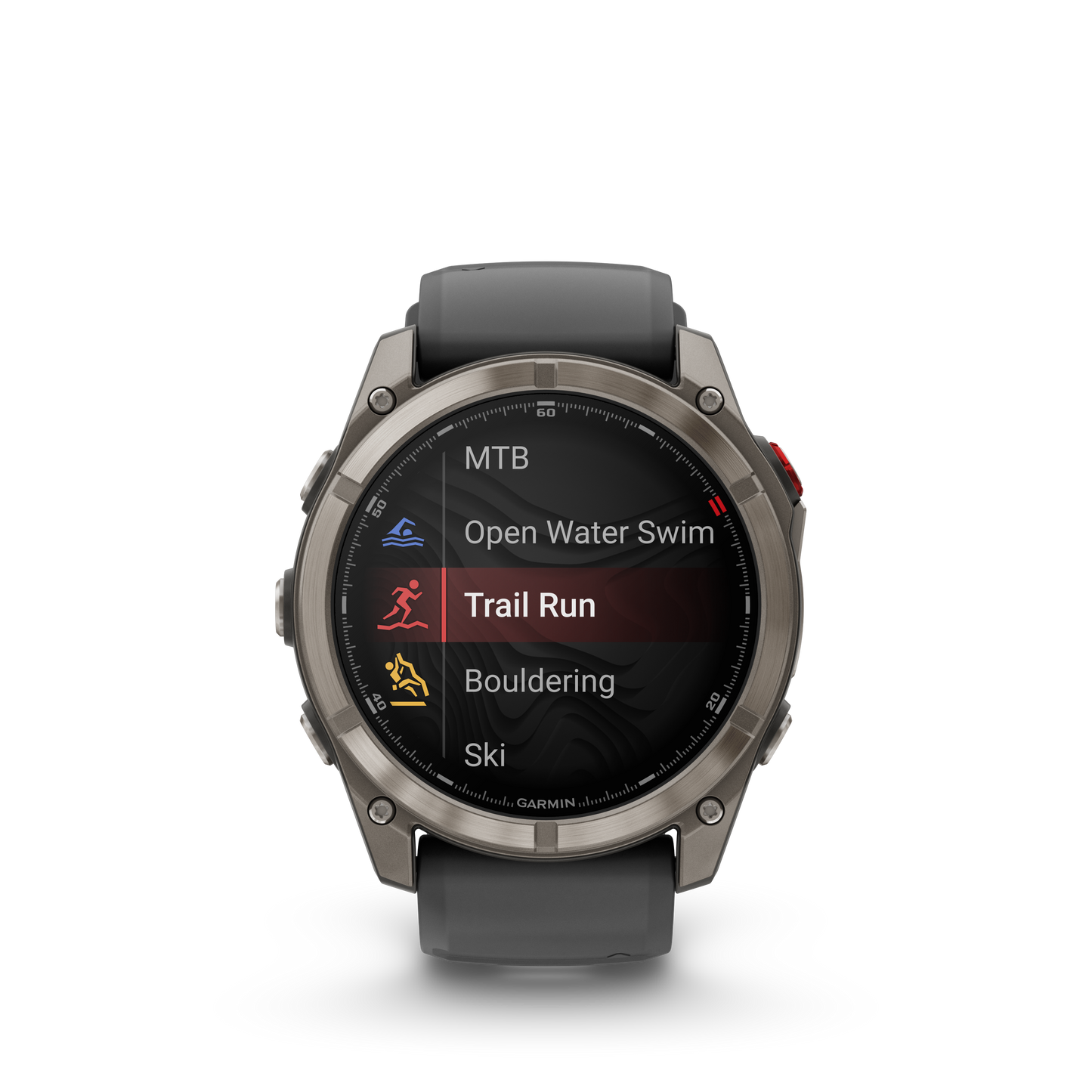 Reloj Garmin Fénix 8 PRO - 51mm Amoled Sapphire Titanio Correa Silicona Negra/Gris 010-03199-11