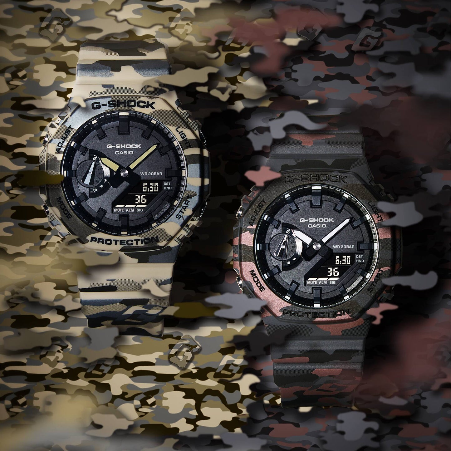 Reloj Casio G-SHOCK Camouflage GA-2100CM-8AER