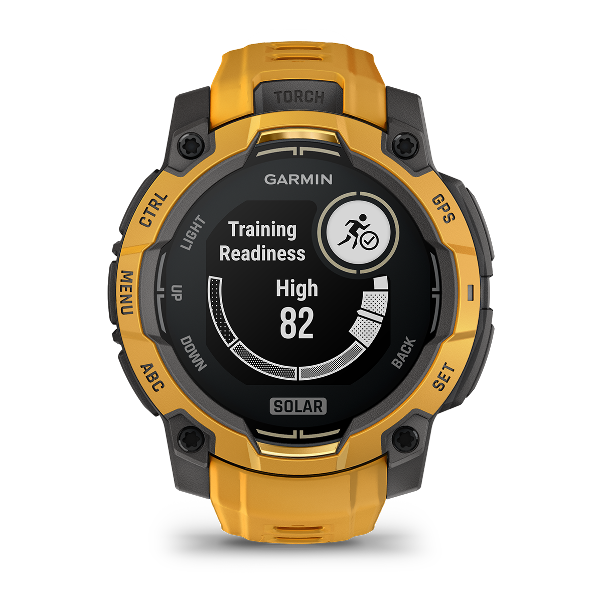 Reloj Garmin Instinct 3 - 45mm, Solar Naranja con Correa Naranja 010-02934-02