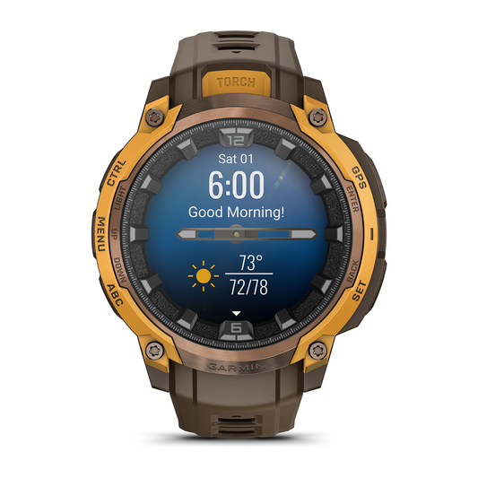 Reloj Garmin Instinct Crossover AMOLED Naranja 010-03398-01