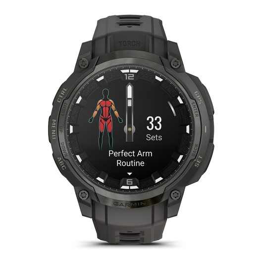 Reloj Garmin Instinct Crossover AMOLED Gris 010-03398-00