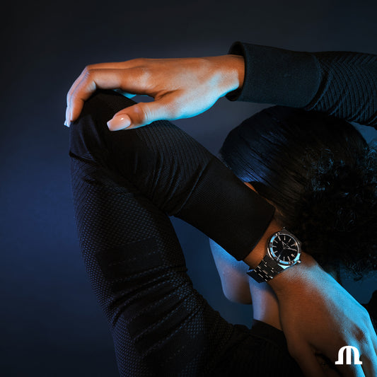 Reloj Maurice Lacroix AIKON QUARTZ DATE 35MM AI1106-SS002-350-1