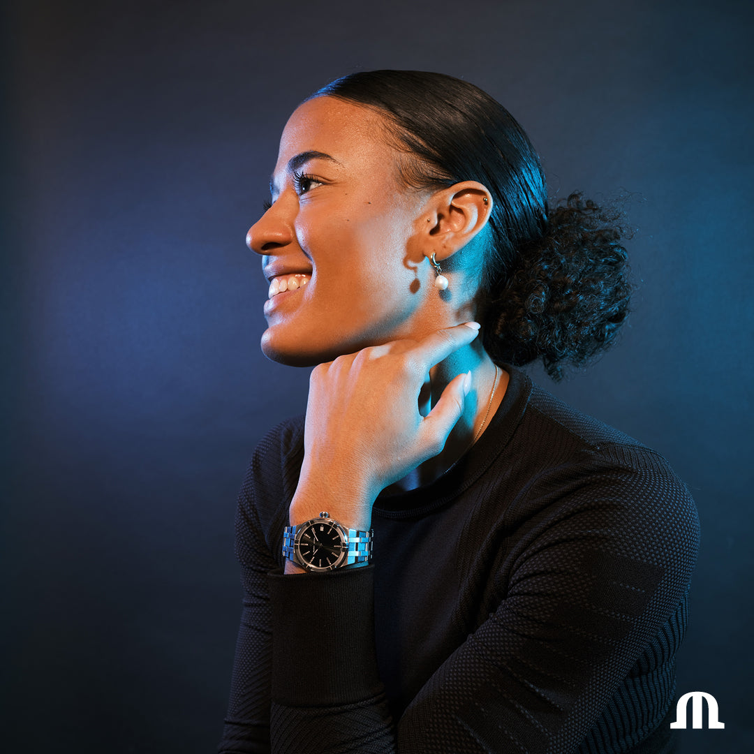 Reloj Maurice Lacroix AIKON QUARTZ DATE 35MM AI1106-SS002-350-1